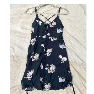 Abercrombie & Fitch Women’s Navy Floral Dress